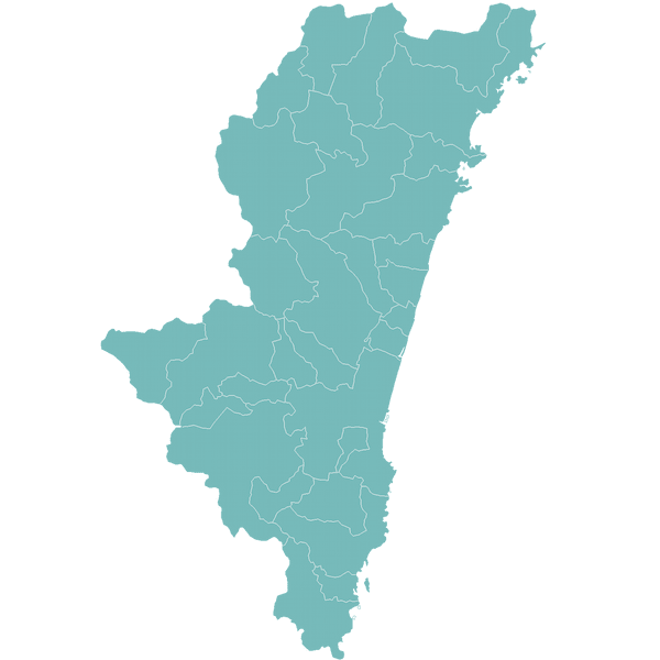 宮崎県地図