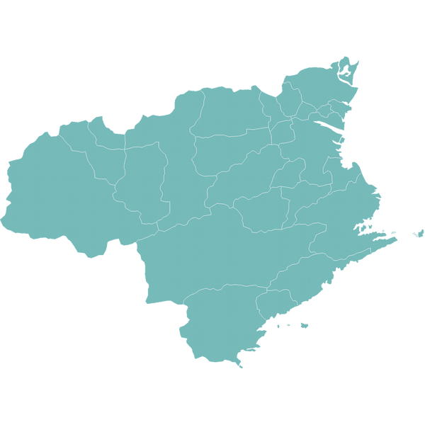 徳島県地図
