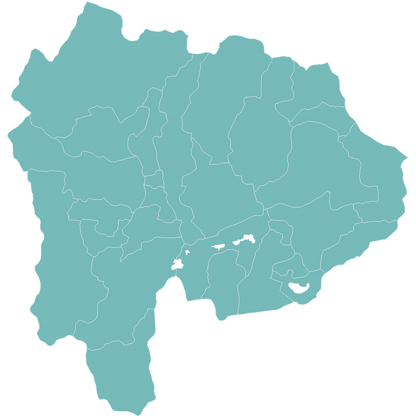 山梨県地図