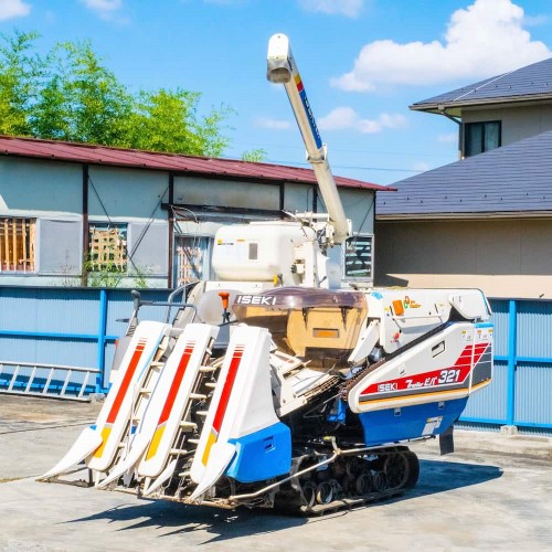 埼玉県から買取した、イセキのコンバインHV321G