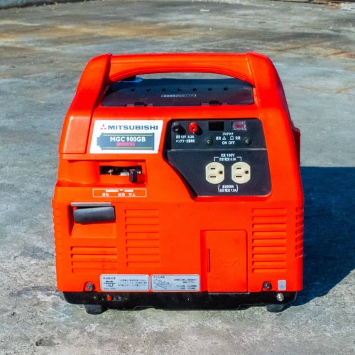 東京都から買取した、三菱の発電機MGC900GB