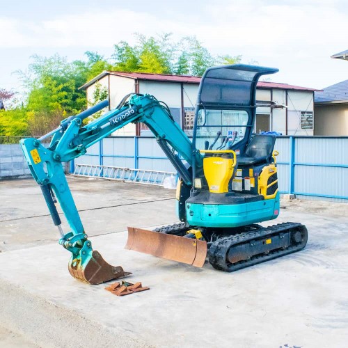 岩手県から買取した、クボタの油圧ショベルRX-153S