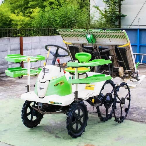 岐阜県から買取した、ヤンマーの田植え機PeS-1