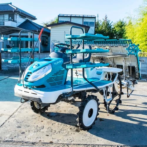 福島県から買取した、クボタの田植え機WP60D