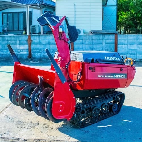 山梨県から買取した、ホンダの除雪機HS1810Z