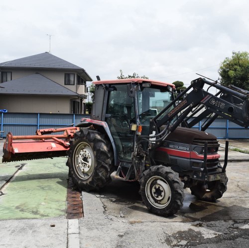福島県から買取した、三菱のトラクターMT408