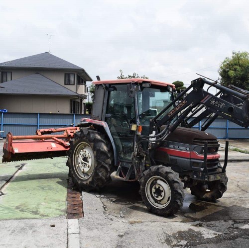 福島県から買取した、三菱のトラクターMT408