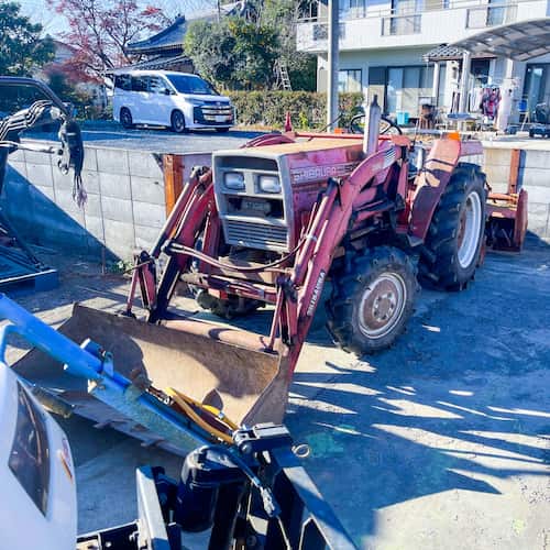 福島県から買取した、シバウラのトラクターSD2643