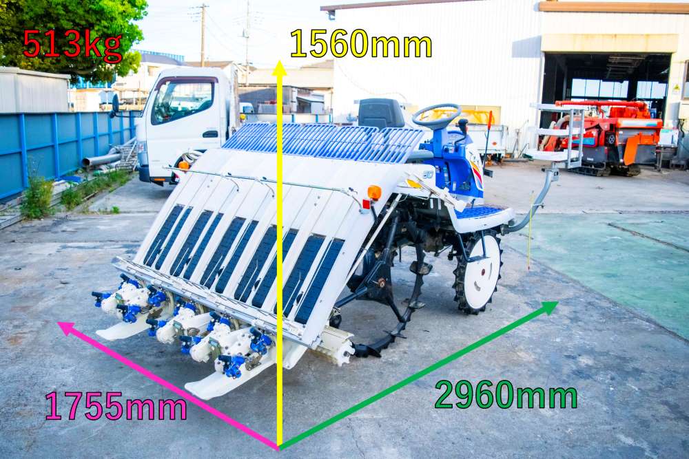 イセキ・田植え機・PZ50の2枚目画像