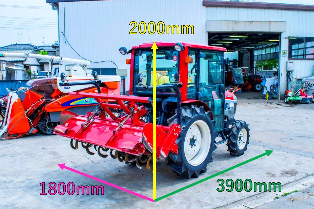 ヤンマー・トラクター・EG230Xの2枚目画像