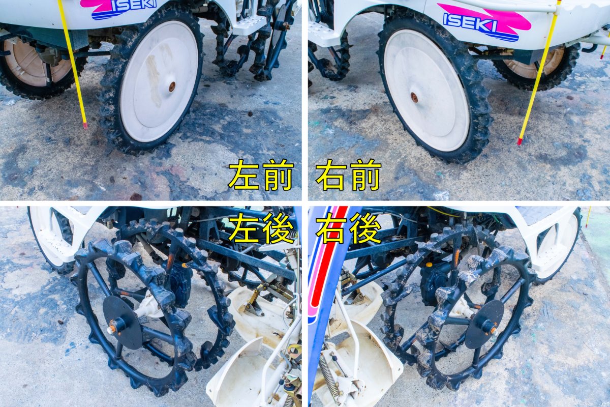 イセキ・田植え機・PQ4-Dの4枚目画像
